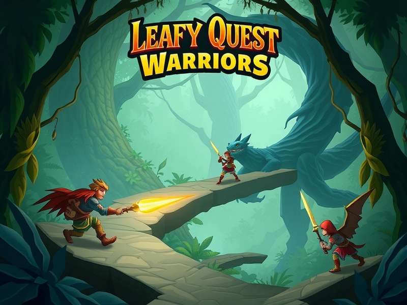 Leafy Quest Warriors Main Interface - Magical Forest Adventure in India
